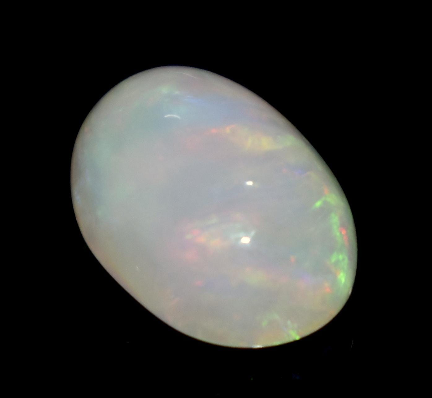 Opal, 100% Natural Ethiopian Opal, Oval Cabochon Loose Gemstone, 5.70 Carat, Size-15x11x7mm, For Jewelry Making, Gift For Her,