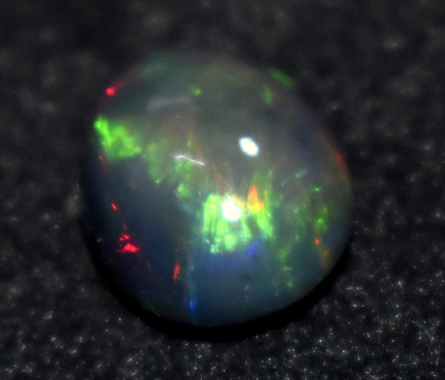 100% Natural Black Opal, Oval Welo Fire, Cabochon Loose Gemstone, 6.00 Carat, Size-13x18x6mm, For Jewelry Making, Gift For Her,