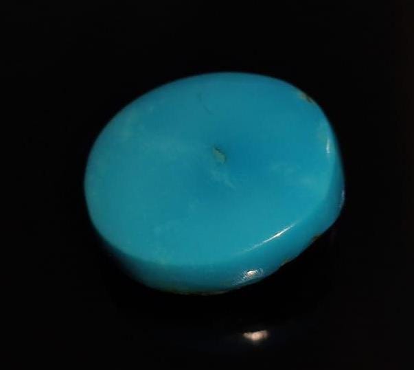 Turquoise, 100% Natural Arizona Turquoise, Oval Smoothies Cabochon Loose Gemstone, 22.20 Carat, Size-19x16x8mm, For Jewelry Making,