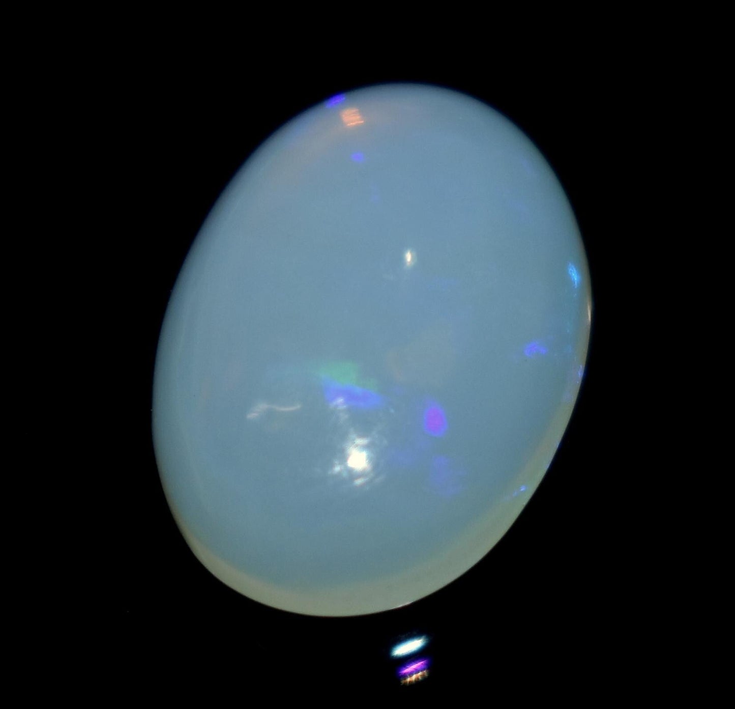 Opal, 100% Natural Ethiopian Opal, Oval Welo Fire Cabochon Loose Gemstone, 3.30 Carat, Size-11x15.5x5.5mm, For Jewelry Making, Piece-1