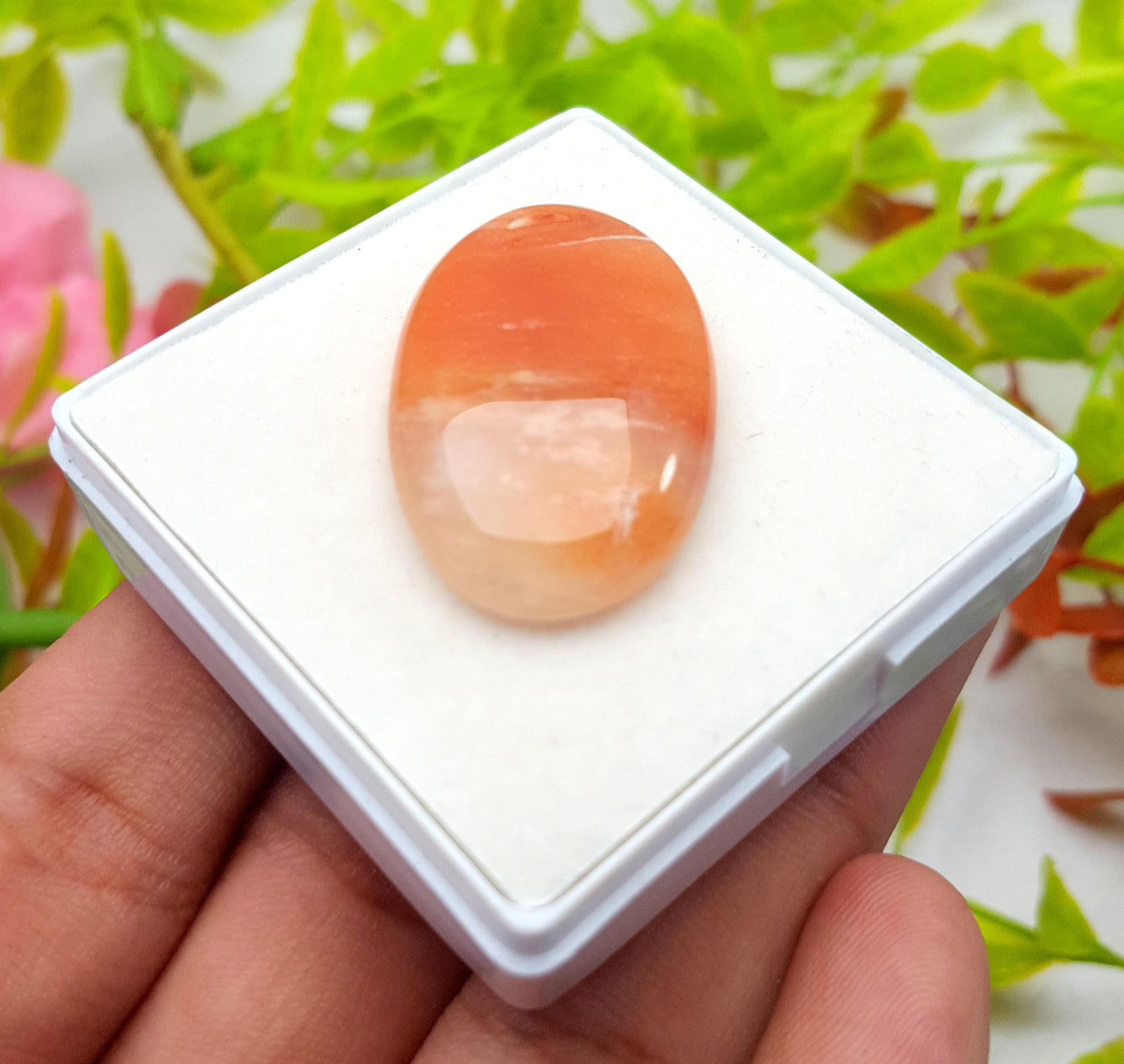 Natural Aventurine, Oval Smooth Cabochon Loose Gemstone, 37.70 Carat, Size-34x21x6mm, Gift For Her, PC-1