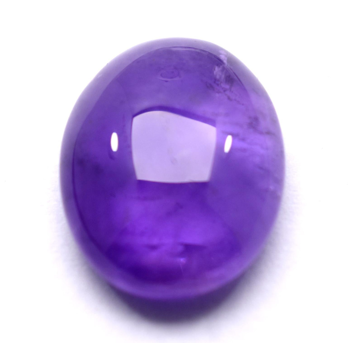 Amethyst, Natural Purple Amethyst, Oval Cabochon Loose Gemstone, 31.00 Carat, Size-19x25x9mm, Gift For Her,