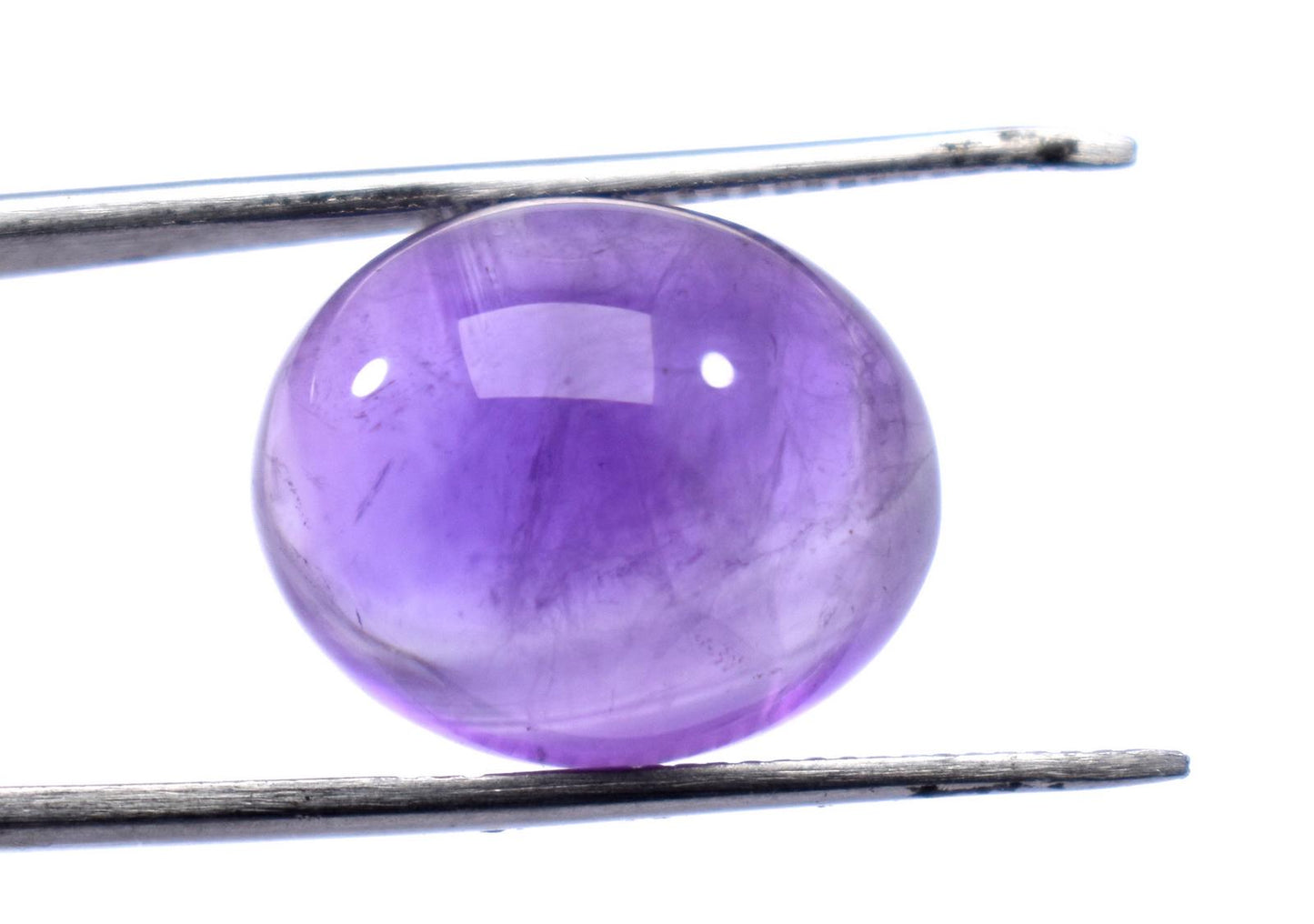 Rare & Natural Purple Amethyst, Oval Cabochon Loose Gemstone, 16.30 Carat, Size-14x17x9.5mm, Gift For Her,