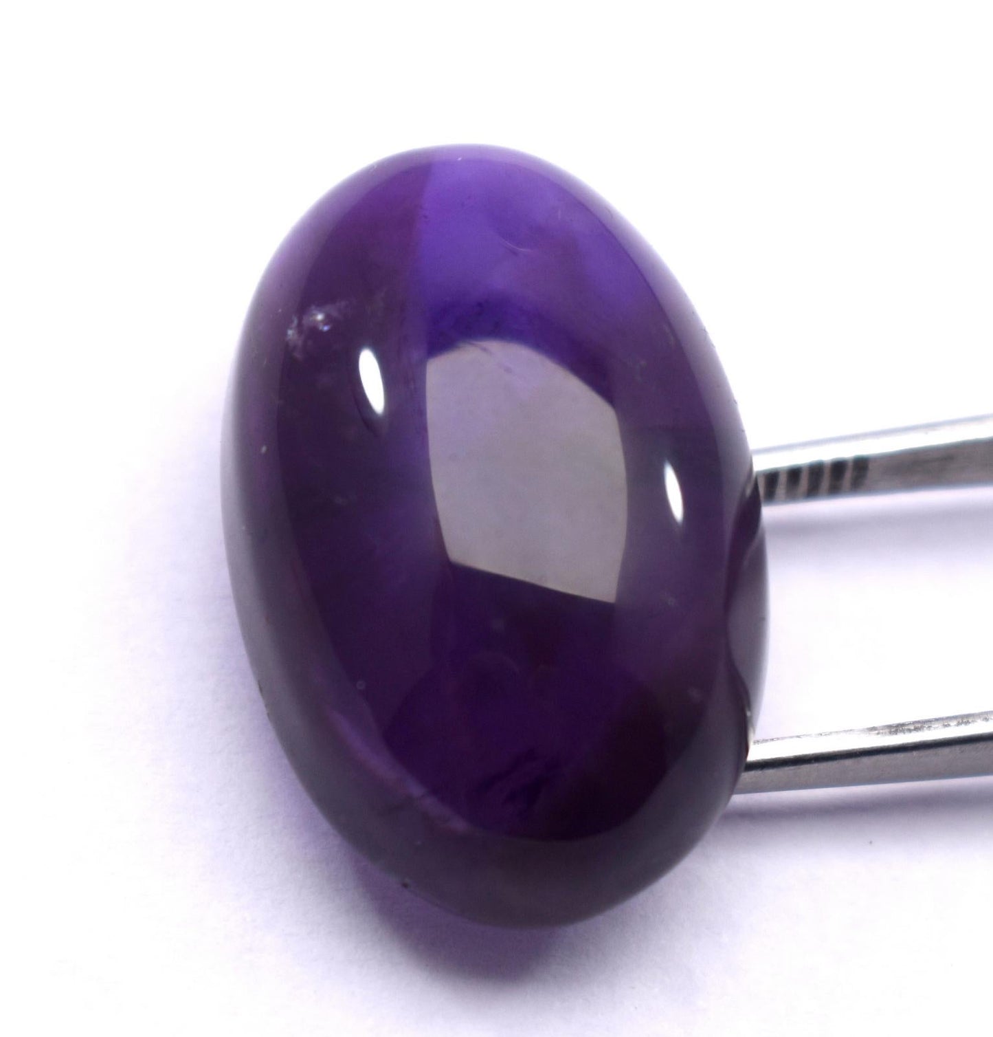 Rare & Natural Purple Amethyst, Oval Cabochon Loose Gemstone, 40.10 Carat, Size-18x27x10mm, Gift For Her,