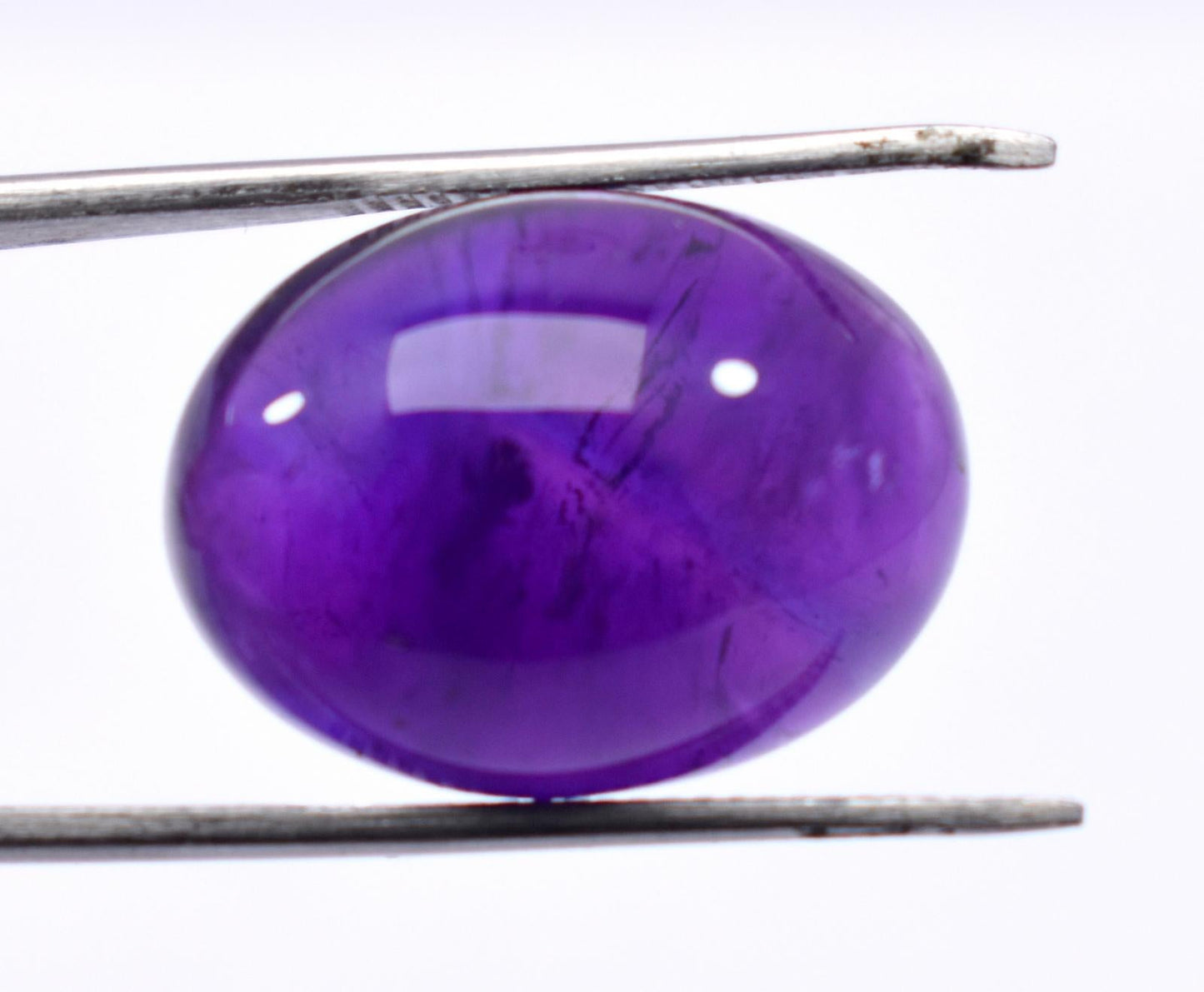 Rare & Natural Purple Amethyst, Oval Cabochon Loose Gemstone, 22.30 Carat, Size-15x20x10.5mm, Gift For Her,