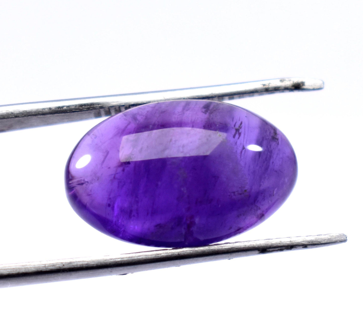 Rare & Natural Purple Amethyst, Oval Cabochon Loose Gemstone, 10.10 Carat, Size-11.5x18x7mm , Gift For Her,Pc-1