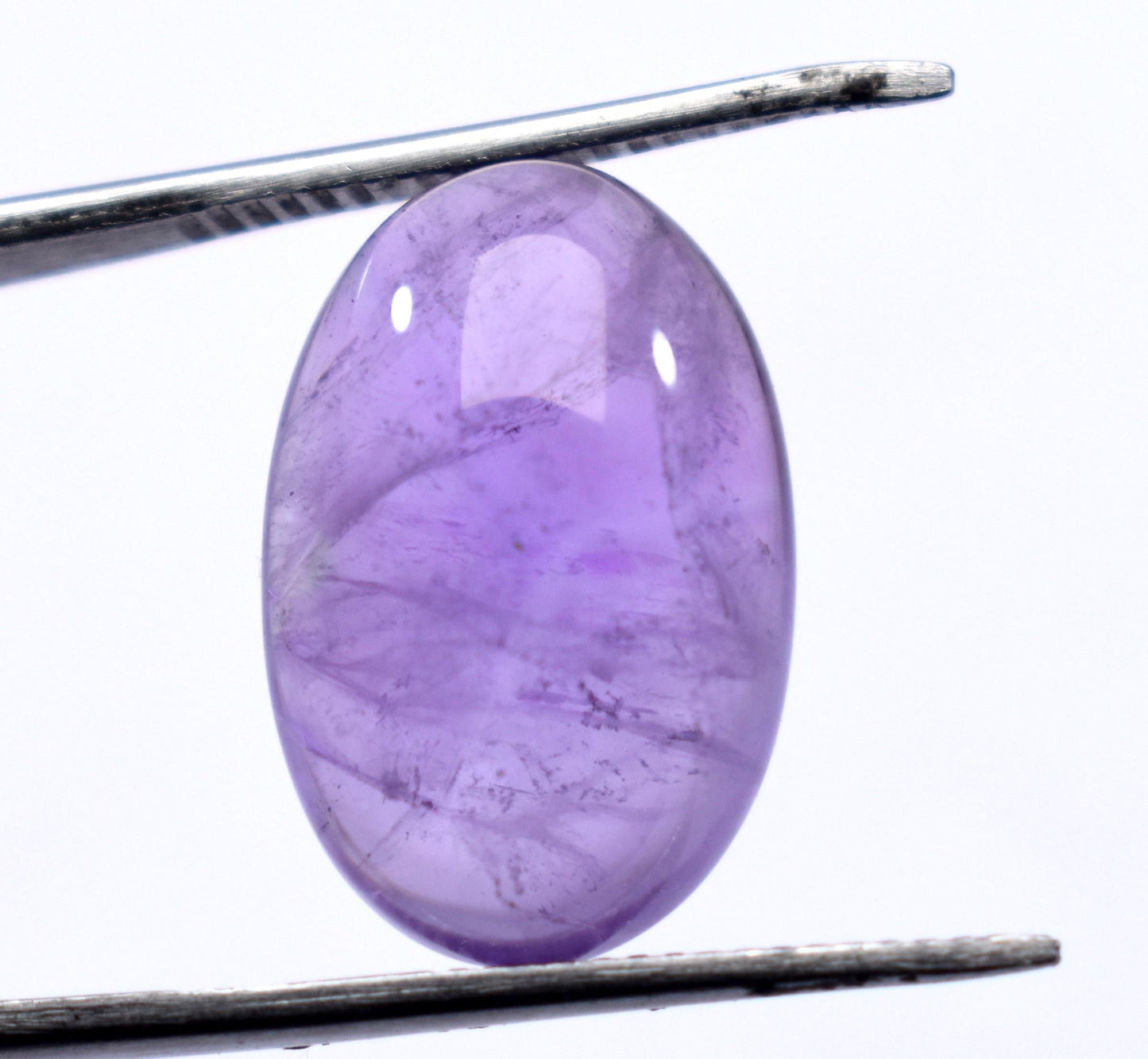 Rare & Natural Purple Amethyst, Oval Cabochon Loose Gemstone, 10.50 Carat, Size-12x18x6.5mm, Gift For Her,