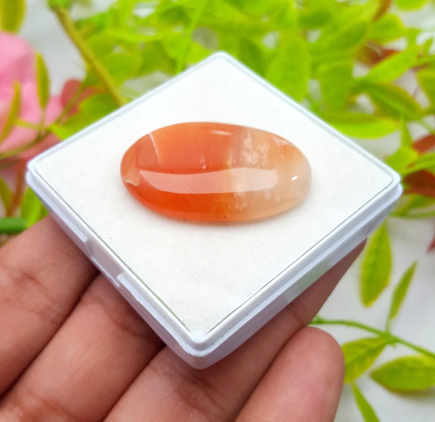 Natural Aventurine, Oval Smooth Cabochon Loose Gemstone, 37.70 Carat, Size-34x21x6mm, Gift For Her, PC-1