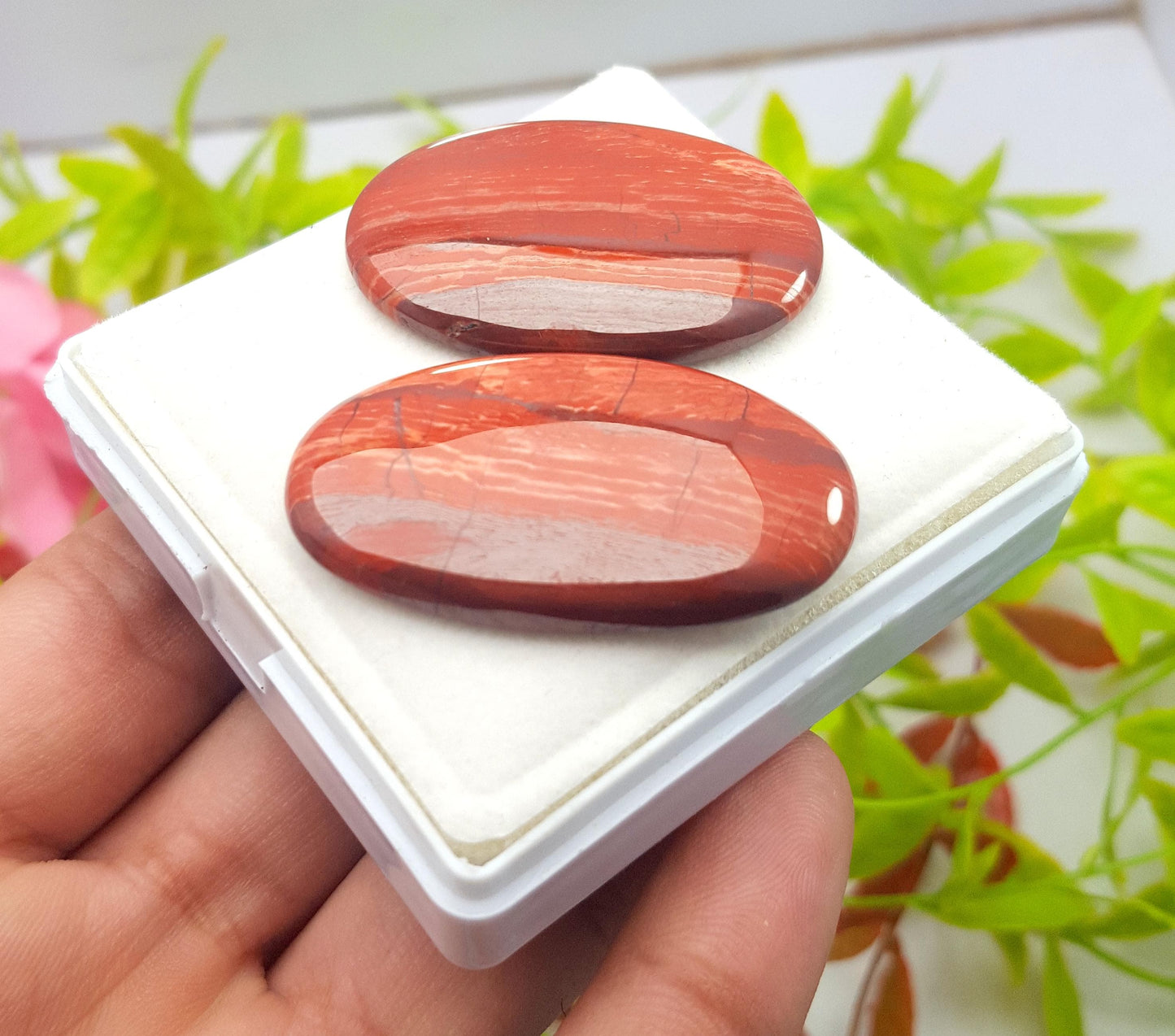 Jasper, Natural Snake Skin Jasper, Oval Cabochon Gemstone Lot, 103.10 Carat, Size-39x23x4mm To 41x23x5mm, Gift For Her, PC-2