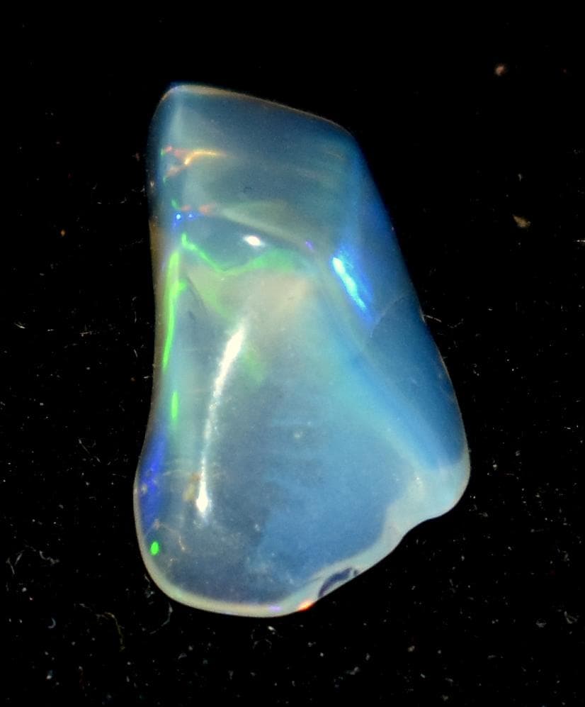 Opal, Natural Ethiopian Opal, Multi Fire Opal Polish Raw Gemstone, 1.60 Carat, Size-7x13x5mm, Gift For Her, PC-1