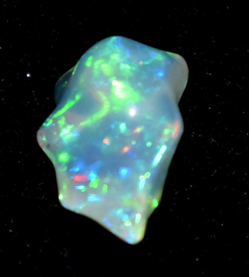 Opal, Natural Ethiopian Opal, Multi Fire Opal Polish Raw Gemstone, 1.55 Carat, Size-7.5x13x5.5mm, Gift For Her, PC-1