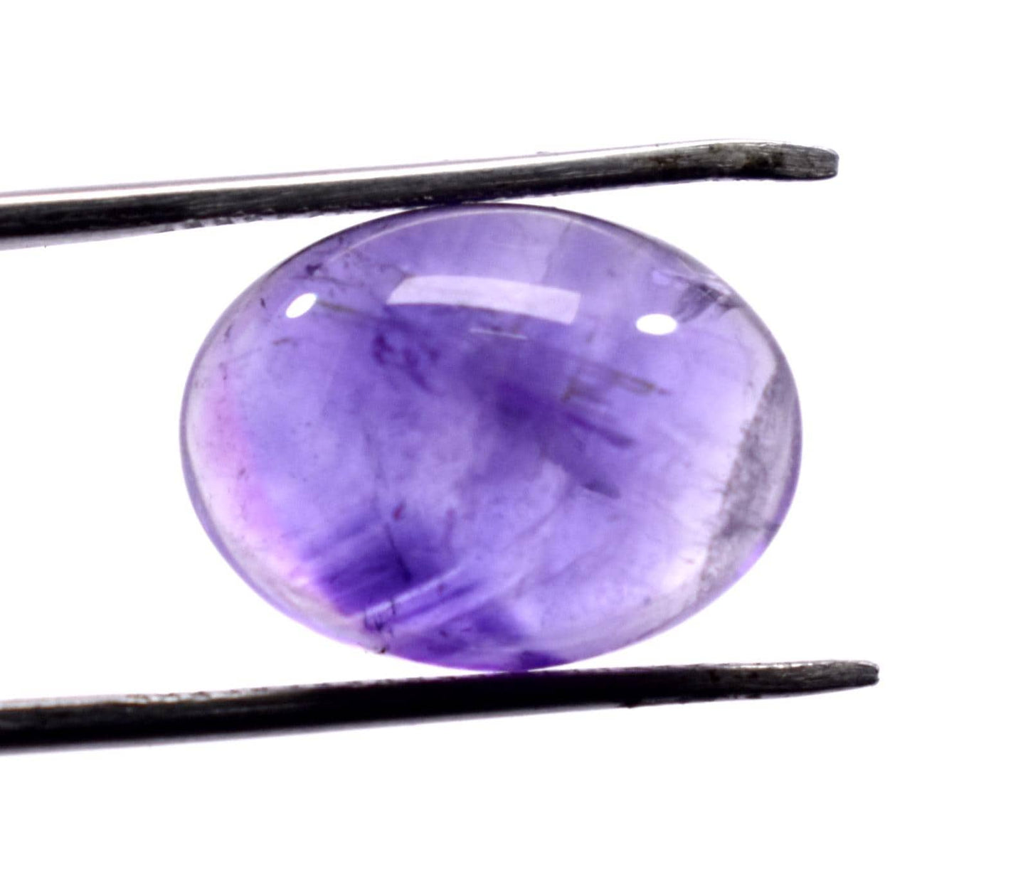 Rare & Natural Purple Amethyst, Oval Cabochon Loose Gemstone, 10.90 Carat, Size-12x16x7.5mm, Gift For Her,