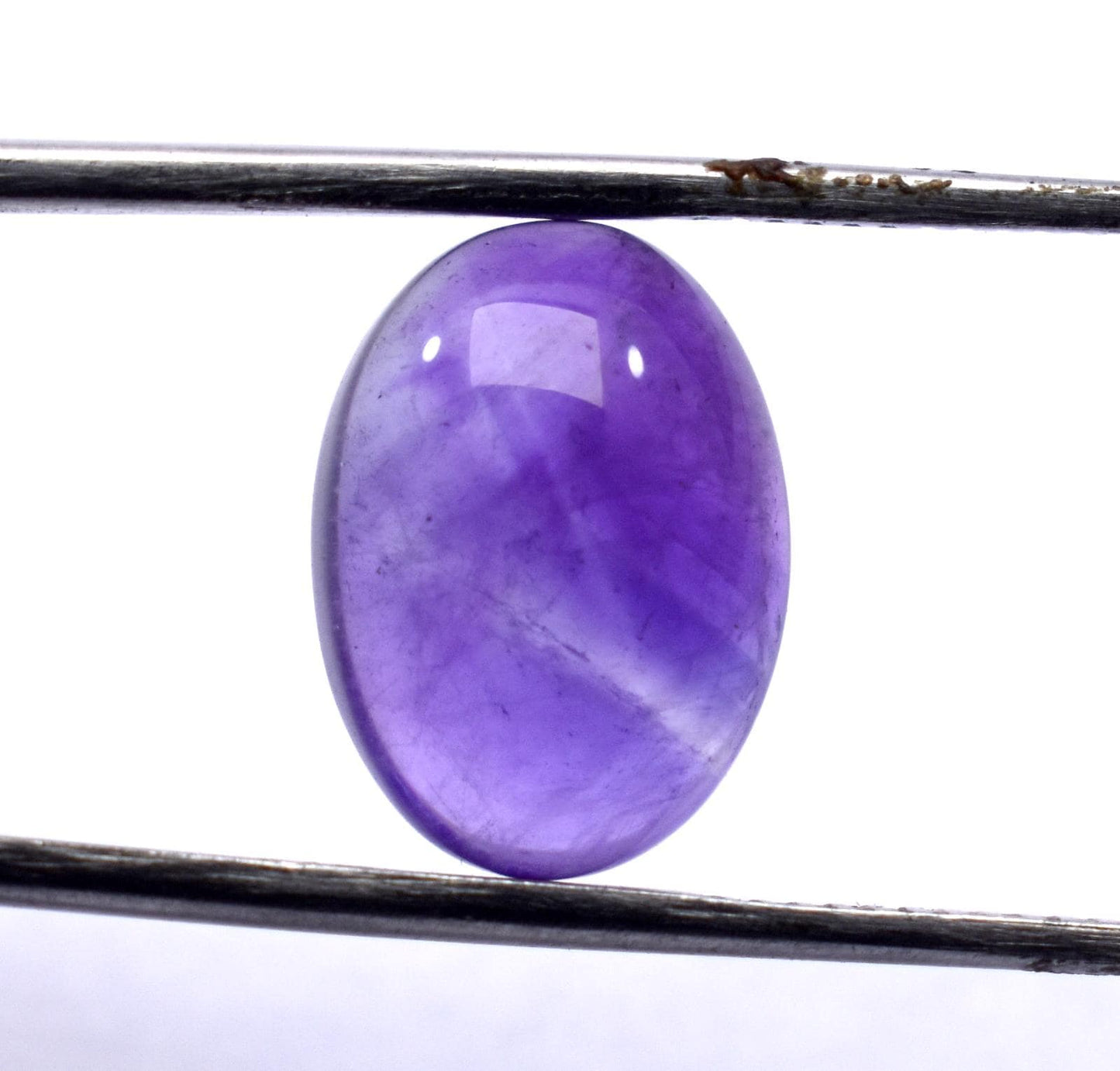 Amethyst, Natural Purple Amethyst, Oval Cabochon Loose Gemstone, 6.00 Carat, Size-10x14x6mm, Gift For Her,