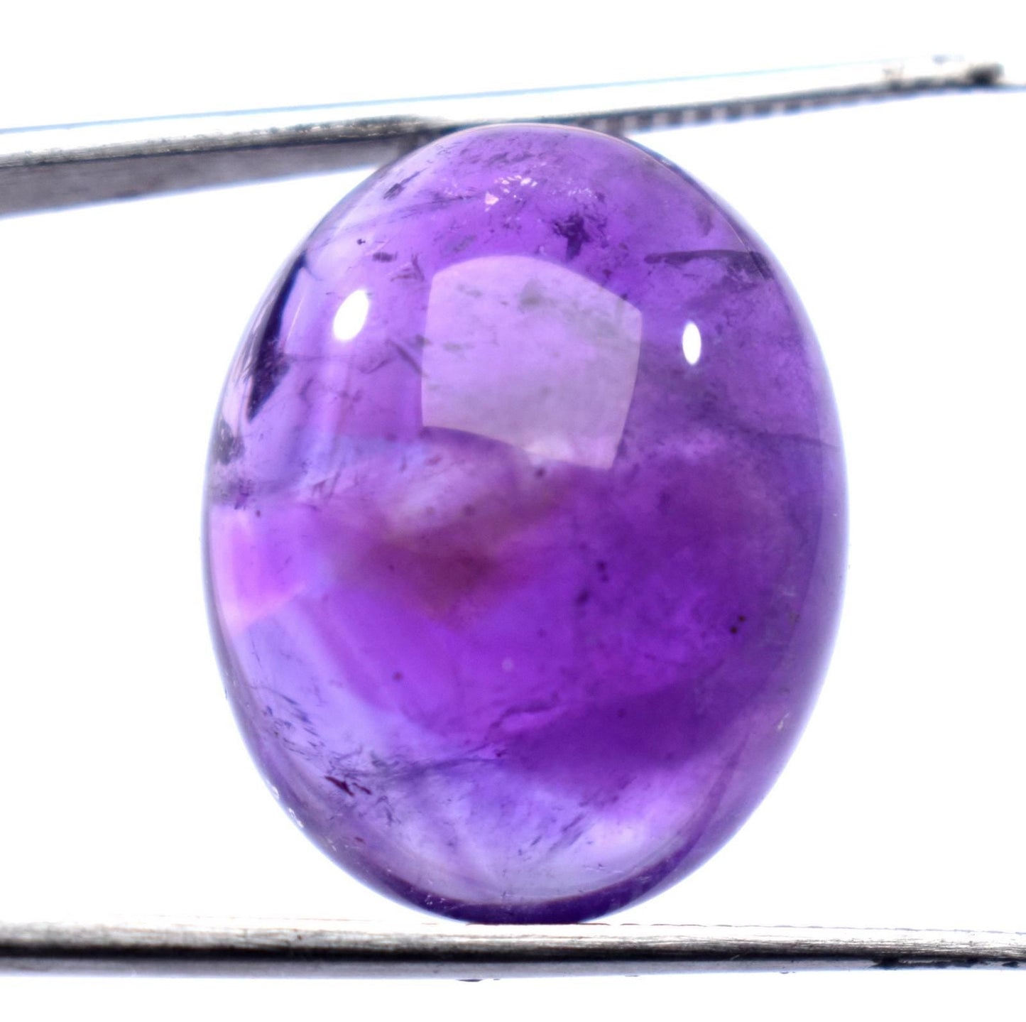 Rare & Natural Purple Amethyst, Oval Cabochon Loose Gemstone, 23.30 Carat, Size-17x26x9mm, Gift For Her,