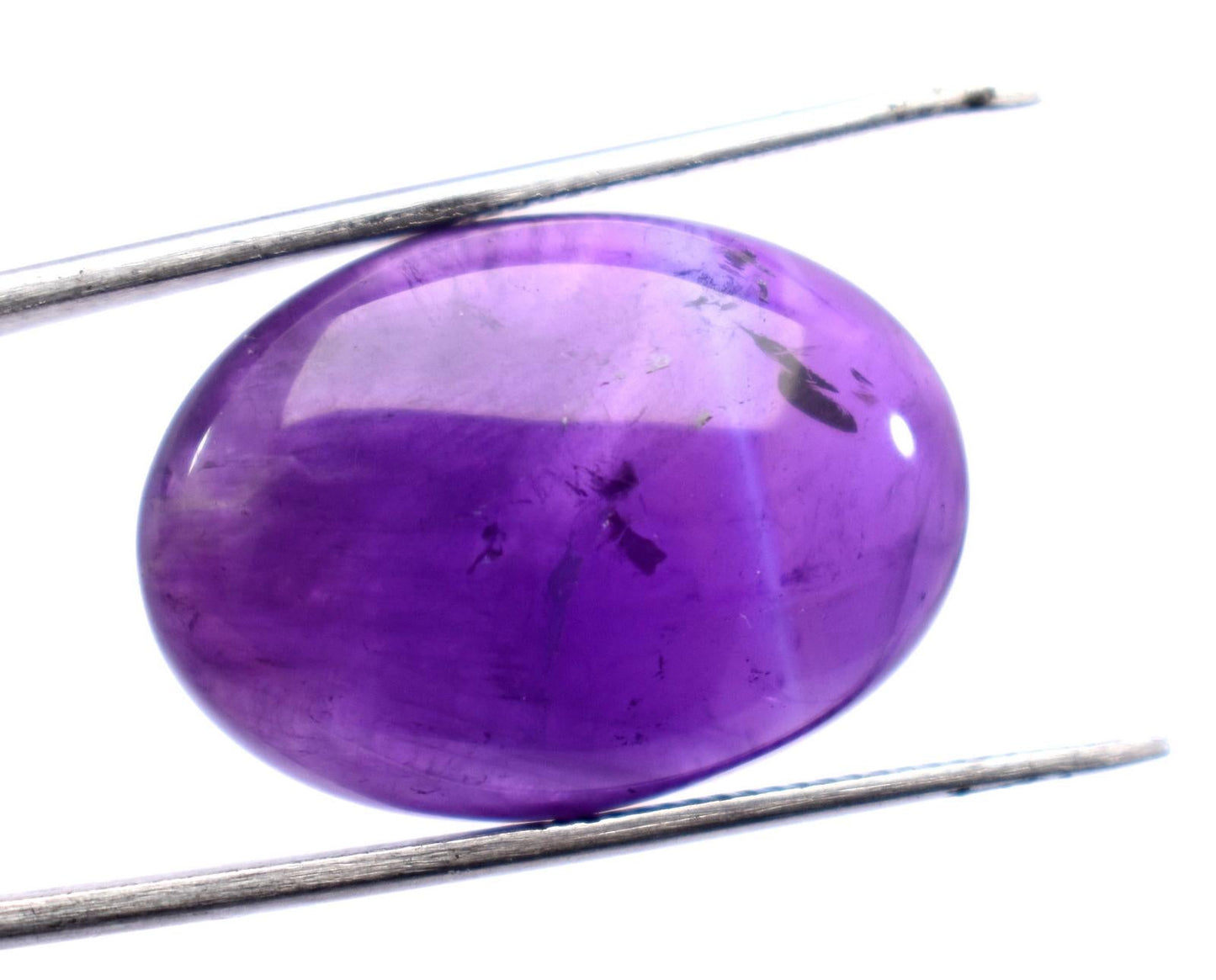 Rare & Natural Purple Amethyst, Oval Cabochon Loose Gemstone, 28.60 Carat, Size-18x24.5x9mm, Gift For Her,