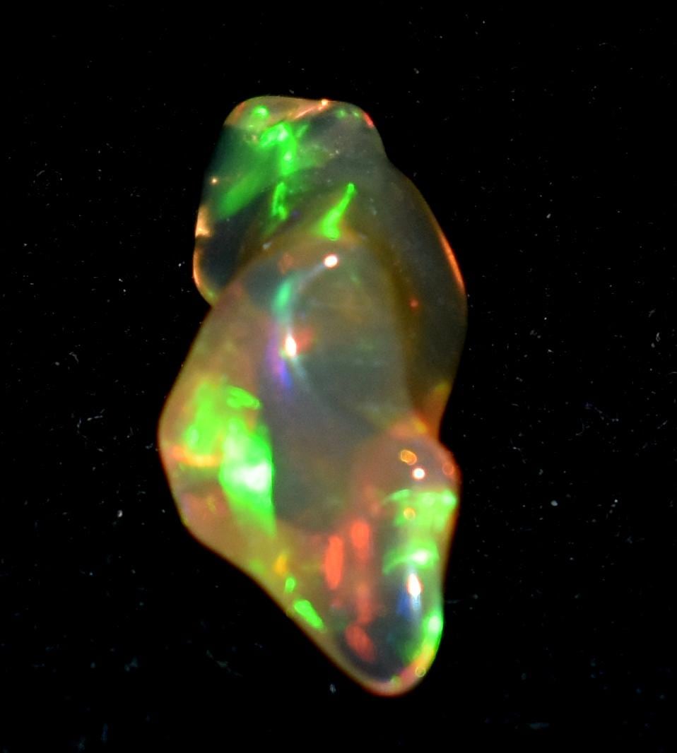 Opal, Natural Ethiopian Opal, Multi Fire Opal Polish Raw Gemstone, 1.60 Carat, Size-6.5x15x5.5mm, Gift For Her, PC-1