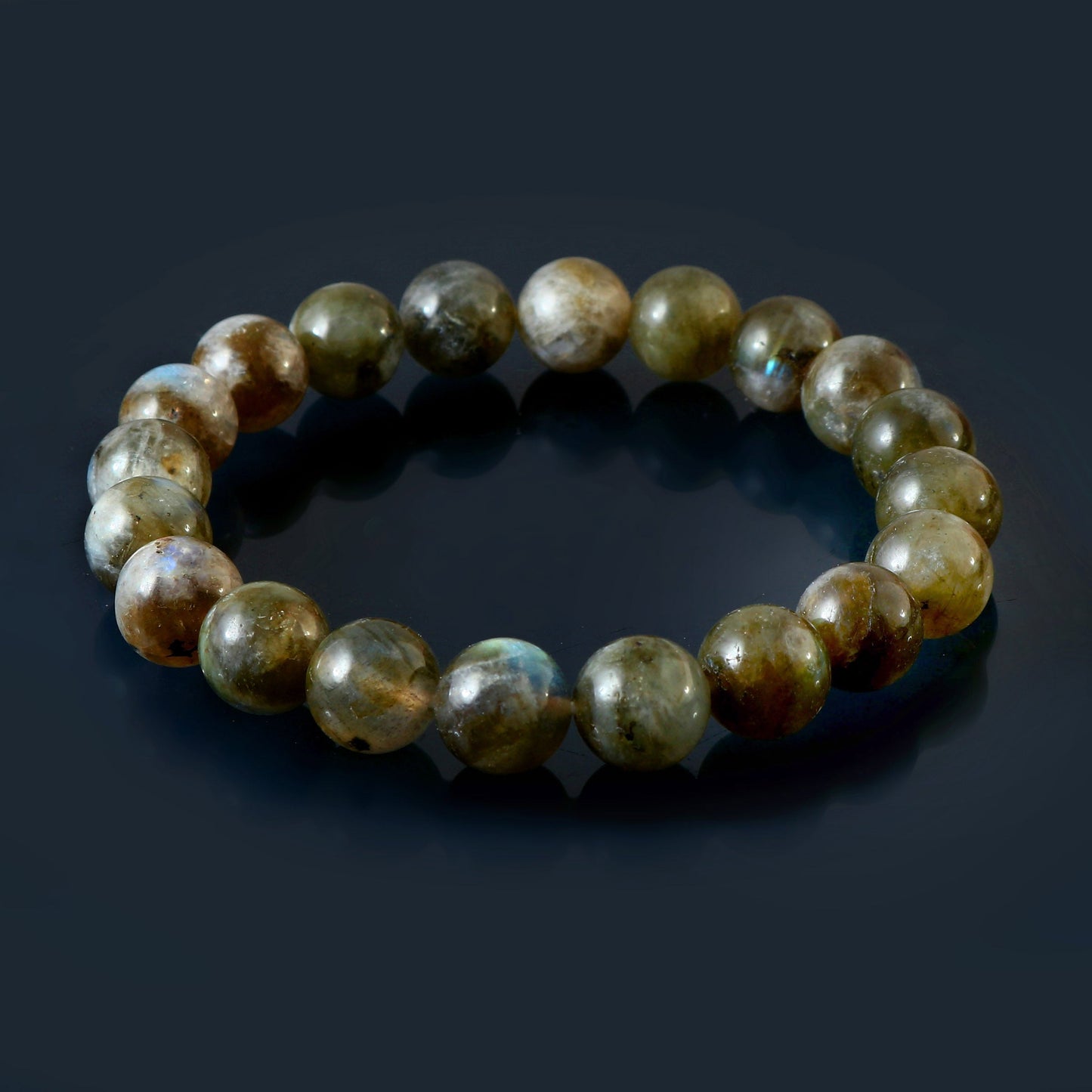 Labradorite Adjustable Bracelet, Stimulates Intuition & Imagination