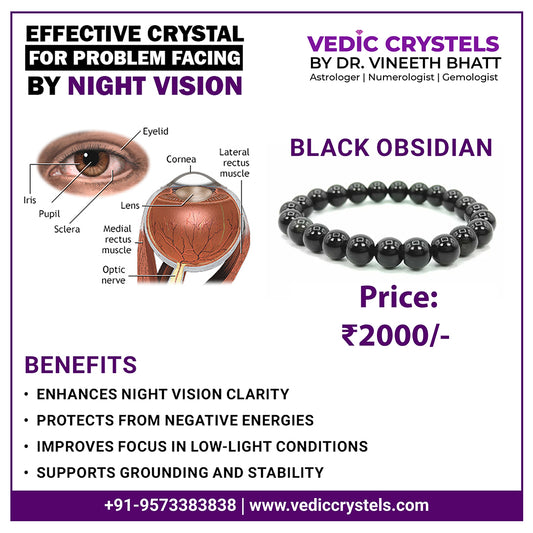 Night Vision Related Problem | Crystal for Remedy