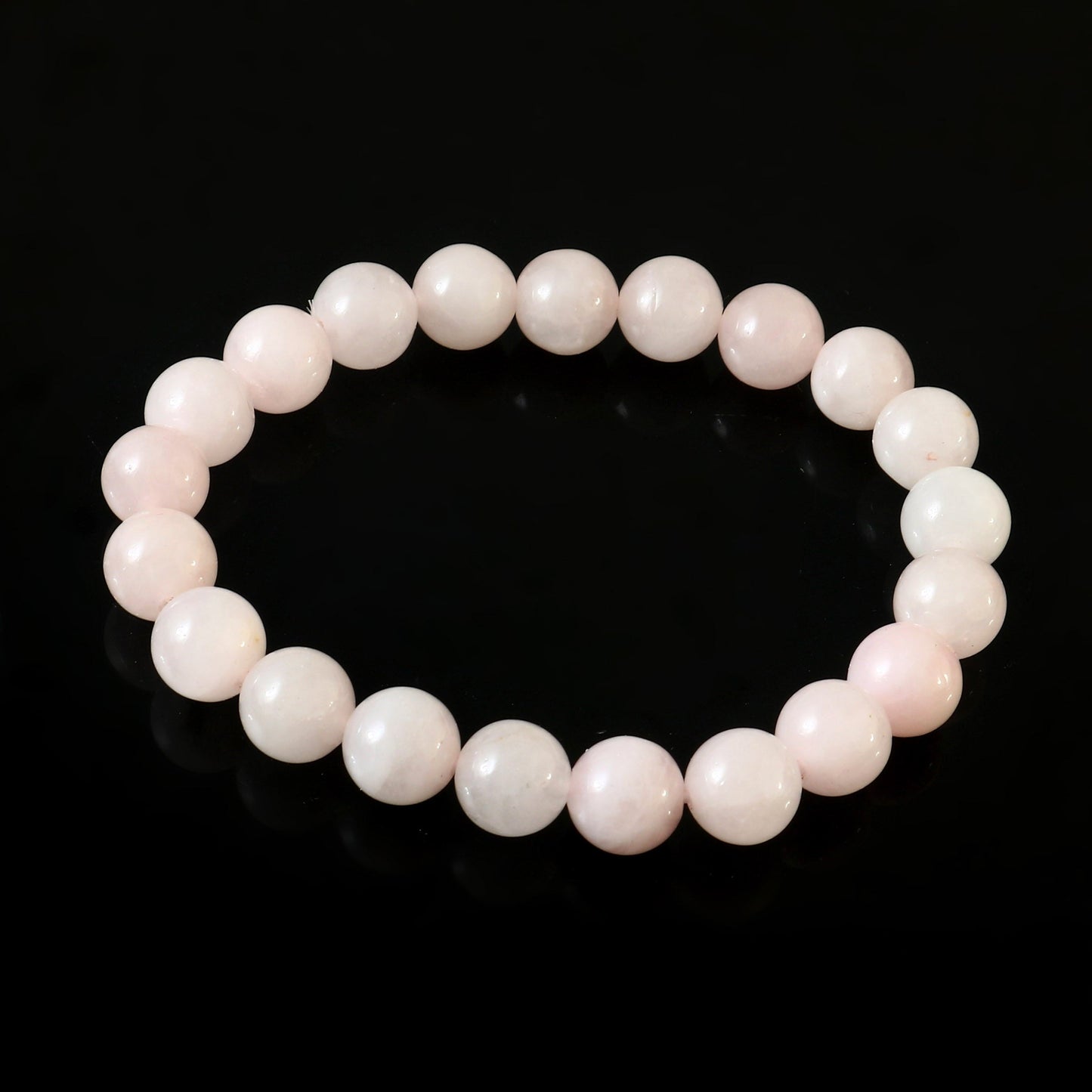 Rose Quartz Bracelet Custom With Natural Stone Crystal Beaded Bracelet