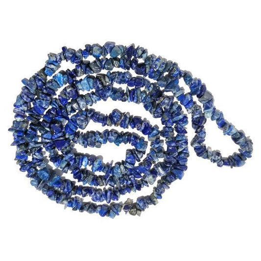 Lapis Lazuli Un Cut Chips Mala