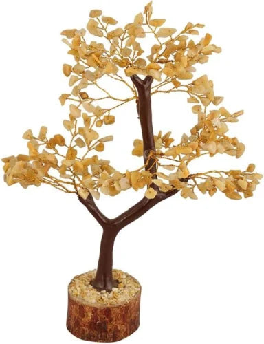 Yellow Aventurine Stone Tree